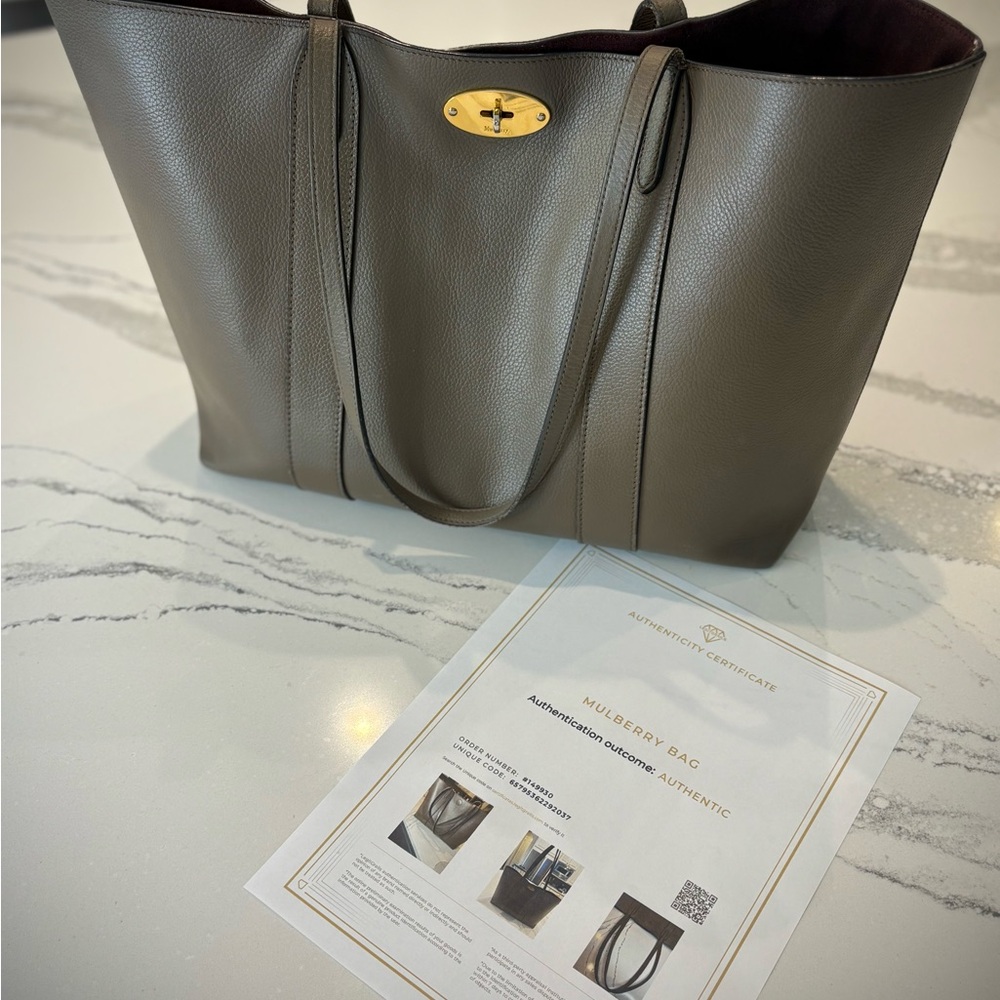 Vintage Mulberry Bayswater Tote with COA